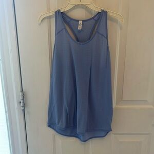 Lululemon periwinkle razor back tank top Size 6